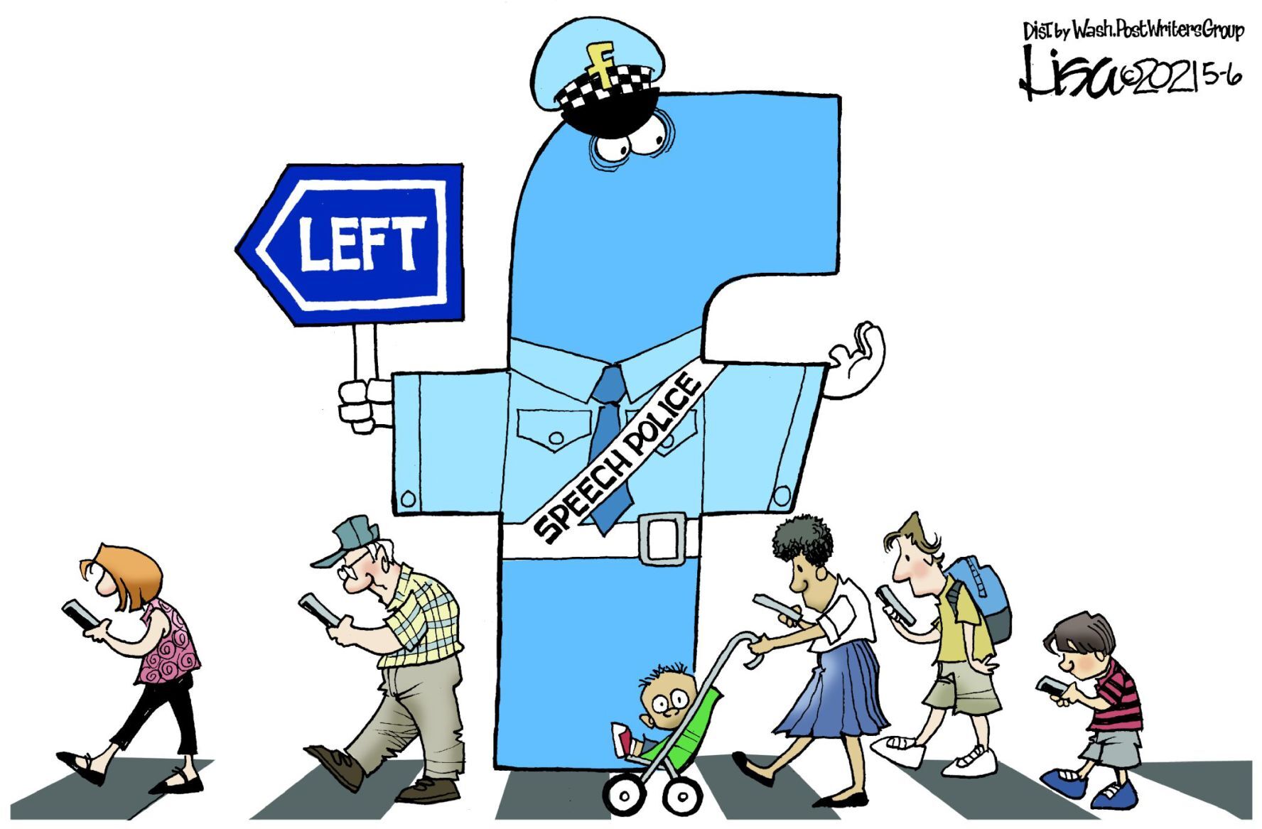Lisa Benson cartoon